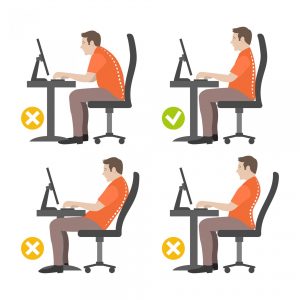 prwidłowa pozycja przy biurku 300x300 - Prawidłowa pozycja podczas siedzenia nie istnieje!